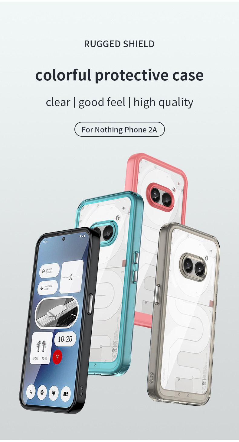 Transparent PMMA Case For Nothing Phone (2a) Plus (2) (1) Nothing CMF ...
