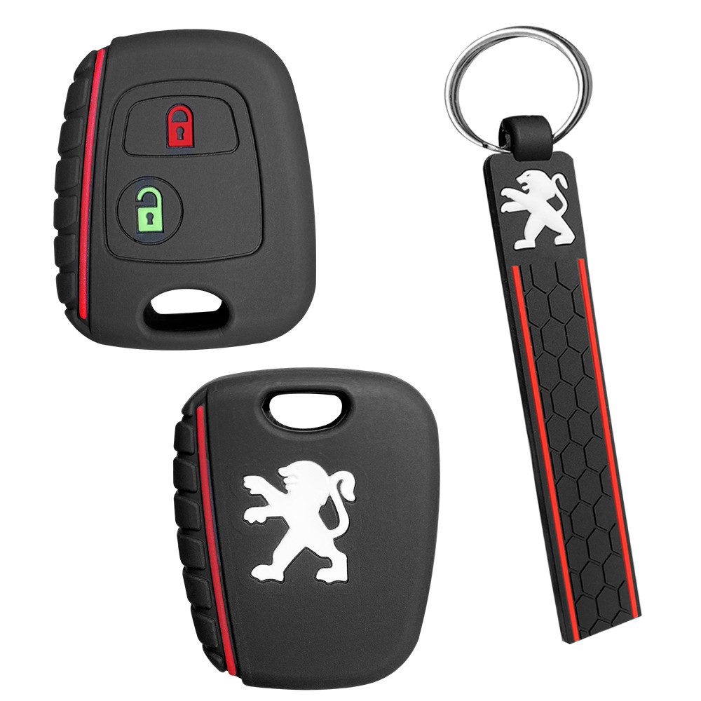for Peugeot 107 206 207 306 307 407 Citroen 2 Button Remote Key Fob Case Shell