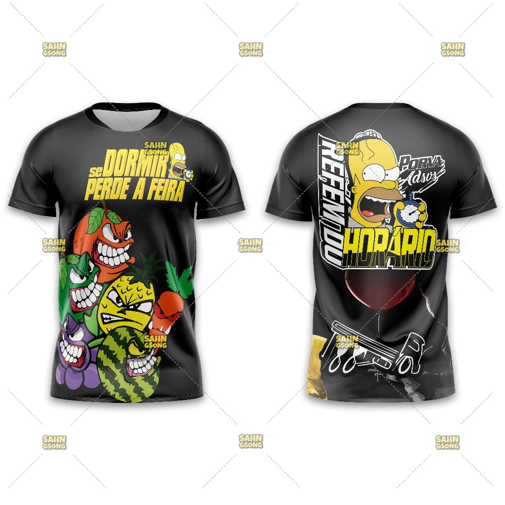 Camisa / Camiseta Caminhoneiro - se dormir perde a feira