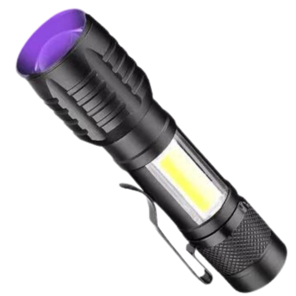 Lanterna De Led Recarreg Vel Luz Negra Uv Resistente A Gua Shopee Brasil