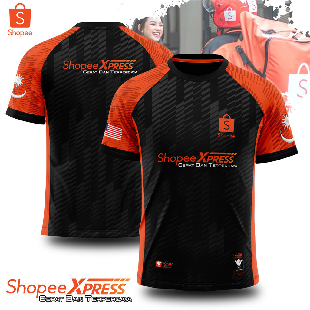 SHOPEE EXPRESS T-SHIRT JERSEY/Camisa De Microfibra
