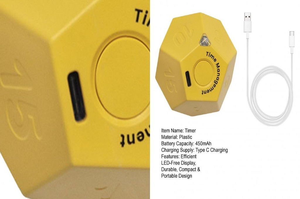 Simple Operation Timer Portable Countdown Clock Multi Cube with ...