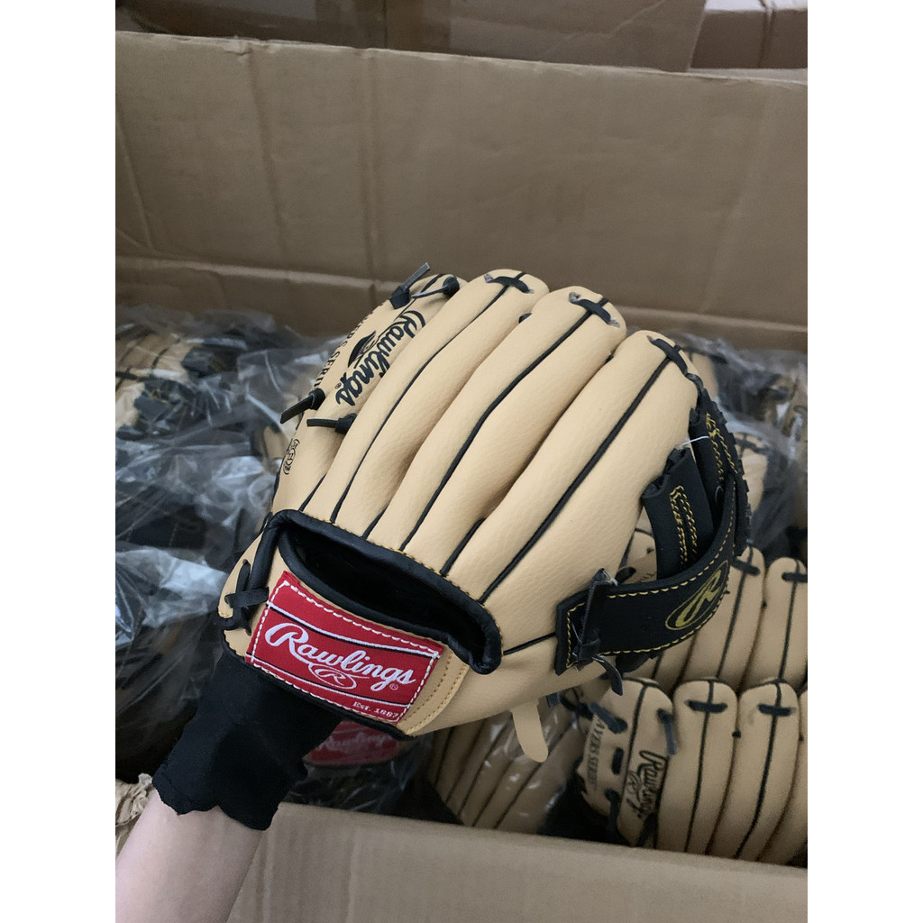 Exportado Para Os Estados Unidos Luvas Profissionais De Beisebol Espessadas De Couro De Força Instantânea De 9 Polegadas Crianças E Adolescentes