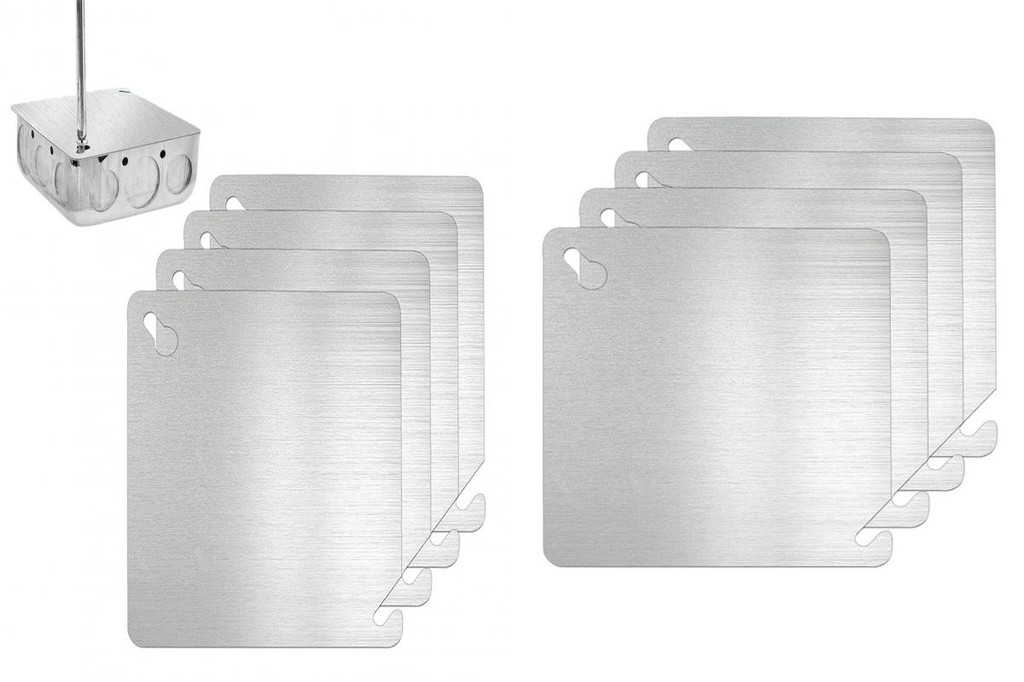 Square Blankpanel for Electrical Boxes Waterproof Box Cover Universal