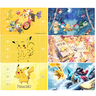 Anime PTCG Psyduck Bulbasaur Squirtle Versão Em Quadrinhos Auto-Fabricados Jogo Dedicado De Cartas De Batalha De Um Único Jogador