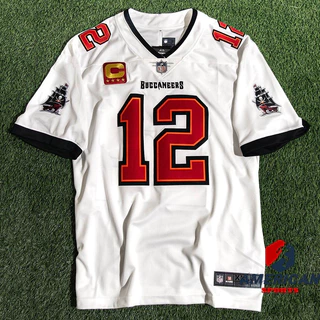 Camisa De Futebol Americano Limitada Jersey Tampa Bay Buccaneers Tom Brady White Tank Top