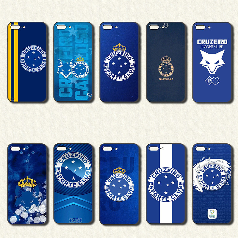 Estojo Para iPhone 14 15 Plus Pro Max Cruzeiro Esporte Clube