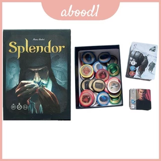 Splendor De Tabuleiro De Jogo Completo Inglês Mini Versão Luxuosa Festa Família Cartas Jogando