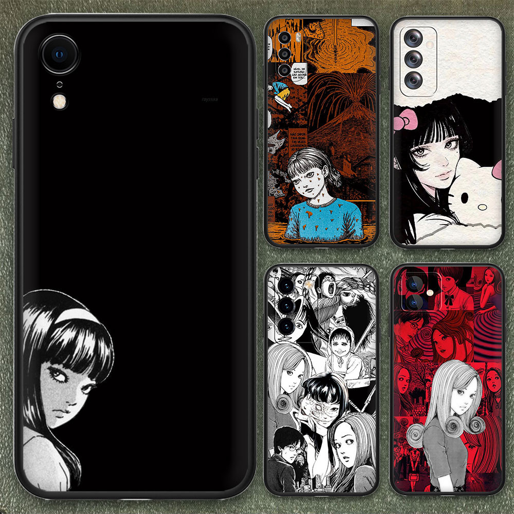 Capa De Celular Redmi Note 13 4G 10 10Pro 4G 10ProMax 10Lite 10S 10 Pro 5G 2M4Z Junji Ito Macia