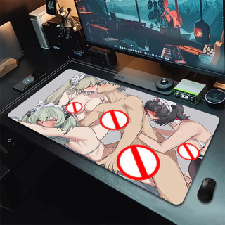 Zenless Zona Zero Gaming Mouse Pad Ellen Joe Grande Mousepad Sexy Nu Grandes Peitos Tapete De R18 Hentai Mamilo Mesa NSFW