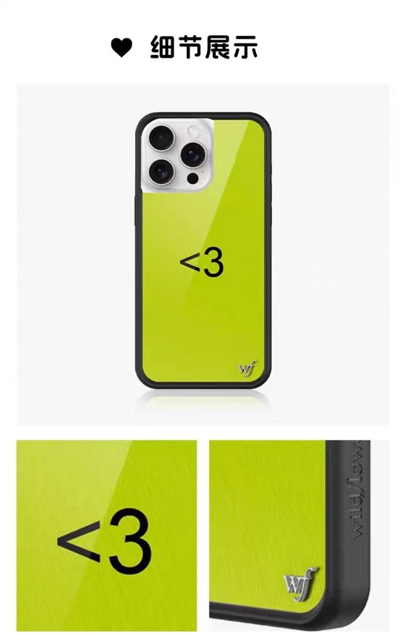 Wildflower Charli XCX WF Capa Para iPhone 15 14 13 12 Pro Max