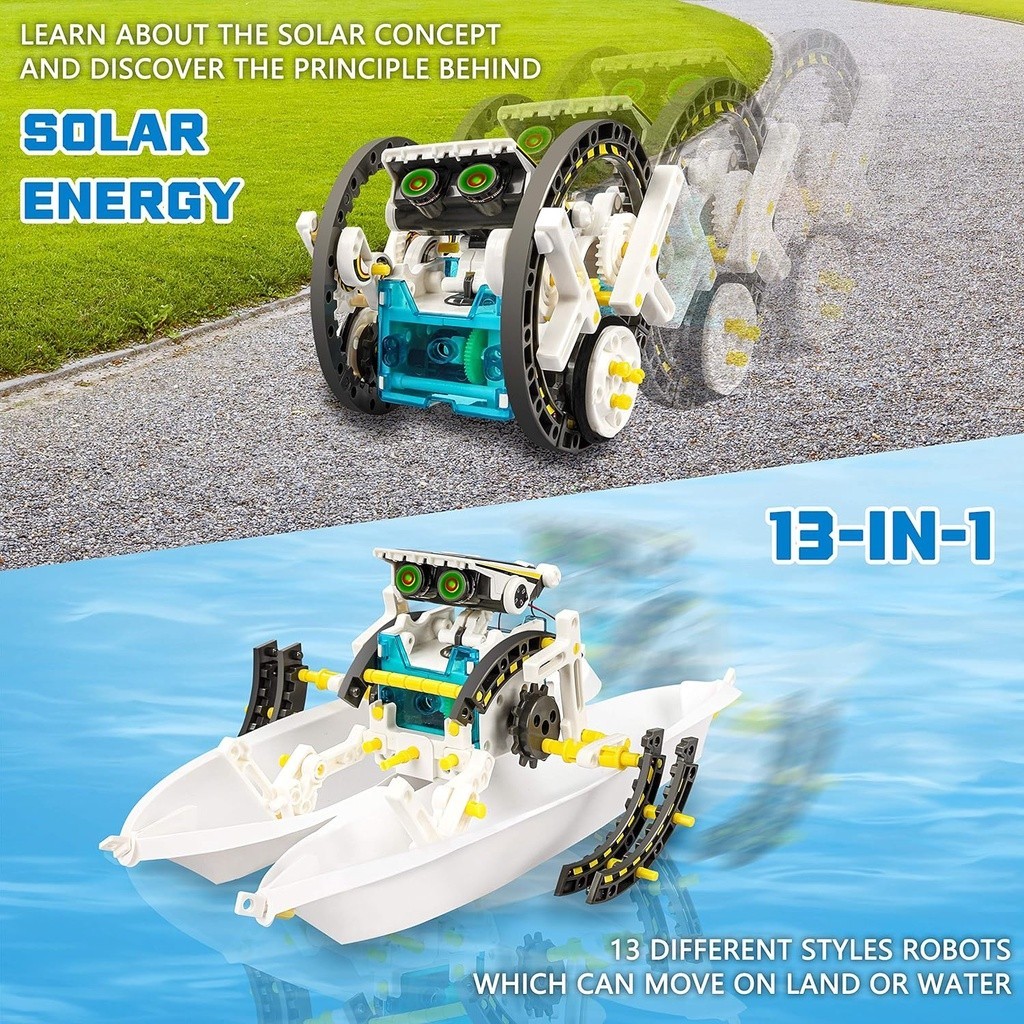 13in1 EDUCATIONAL KIT SOLAR ROBOT 教育用キット Robô 13 Em 1