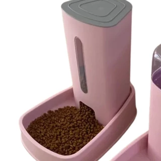 Comedouro Alimentador Automático Para Cães Gatos 1 Kg Ração