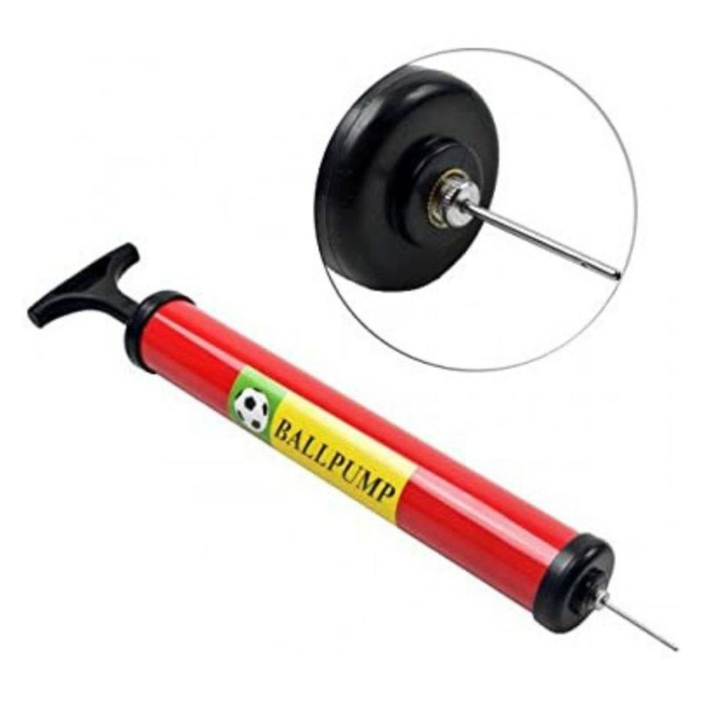 Bomba Para Encher Bola de Futebol Vôlei Basquete Com Bico | Shopee Brasil