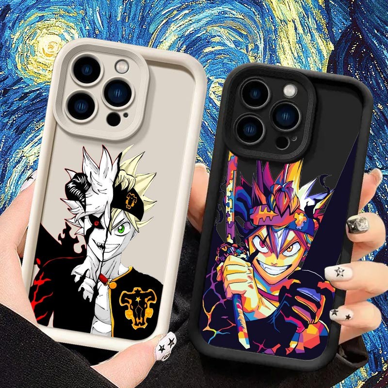Capa De Telefone Asta Black Clover Anime Para Redmi Note 11 12 10