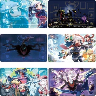 Tapete De Cartas PTCG Akari Arceus Irida Piplup Auto-Feito Jogo Dedicado Anime De Batalha De Um Jogador