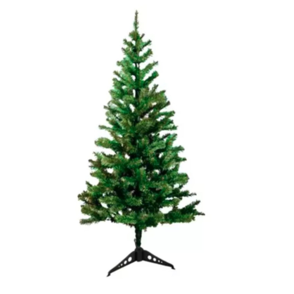 Árvore Natalina 90cm: 100 Galhos + Proteção Anti-Chamas