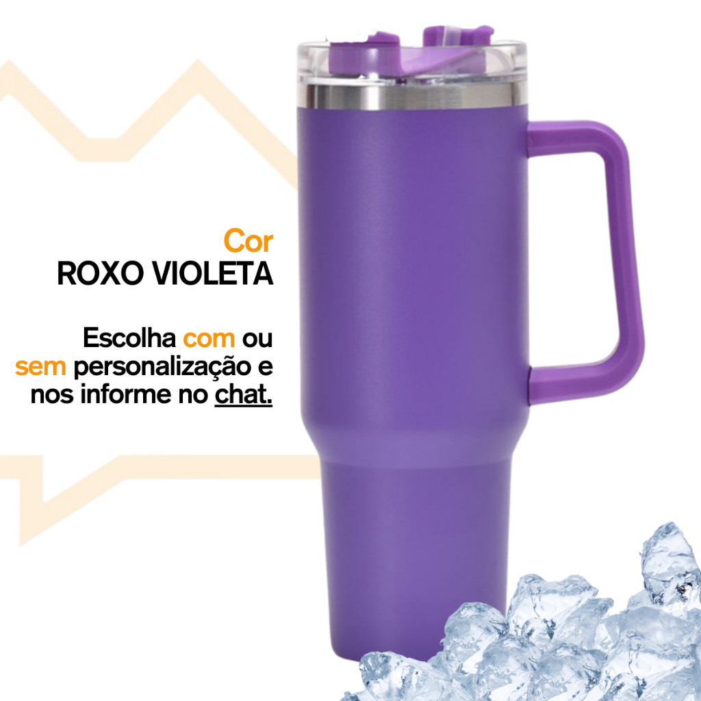 Copo Quencher 1,200 ML cor Roxo | Shopee Brasil