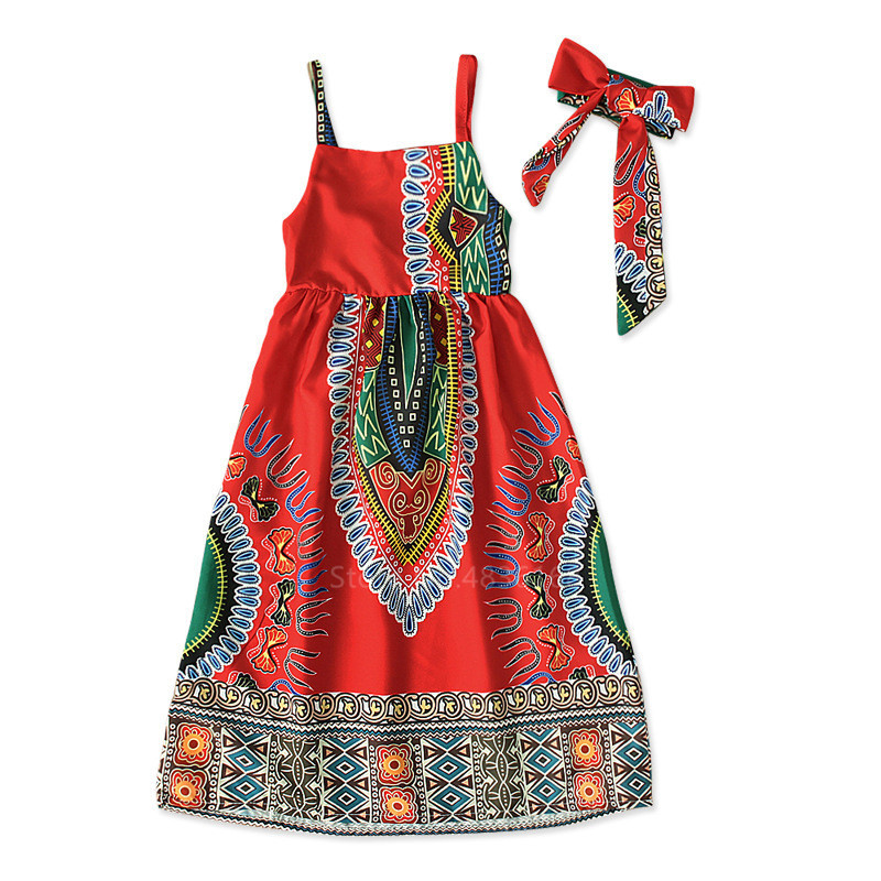 Roupas Africanas Moda Infantil Vestido Dashiki Robe Africaine De Bebê ...