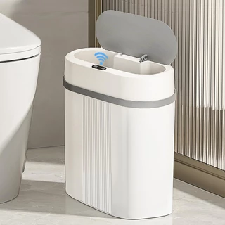 Lixeira Inteligente de 12L com Sensor de Aproximação