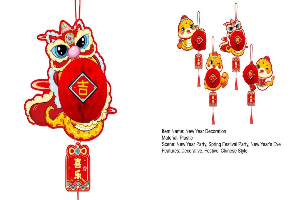 Lunar New Year Ornaments Spring Festival Decorations 2025 of the Snake