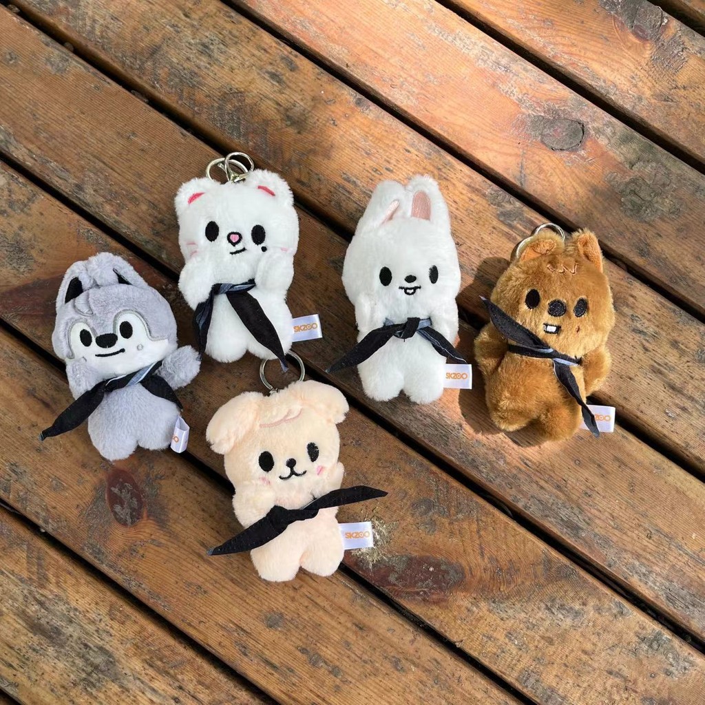 Kpop Idol Stray Kids Magent Chaveiro De Pelúcia Baby Ver . Boneca