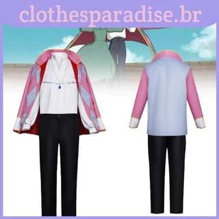 Howl's Moving Elegant Castle Cosplay Costume Material Macio E Confortável Para Eventos