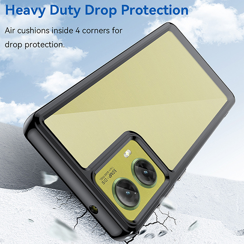 Para Motorola Moto G85 Transparente Acrílico À Prova De Choque Capa Protetora De Telefone I.517216870