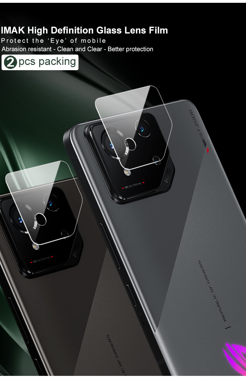 Pellicola In Vetro Temperato Per ASUS ROG Phone 3 – Kit Con Panno E Adesivi