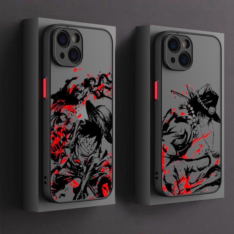 Caixa De Telefone Anime One Piece Luffy Para Xiaomi Redmi Nota 12
