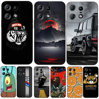 Capa Para Motorola MOTO edge 50 Pro 5G Macia De Silicone Telefone Preta Tpu Cool Lâmpada Carroceria