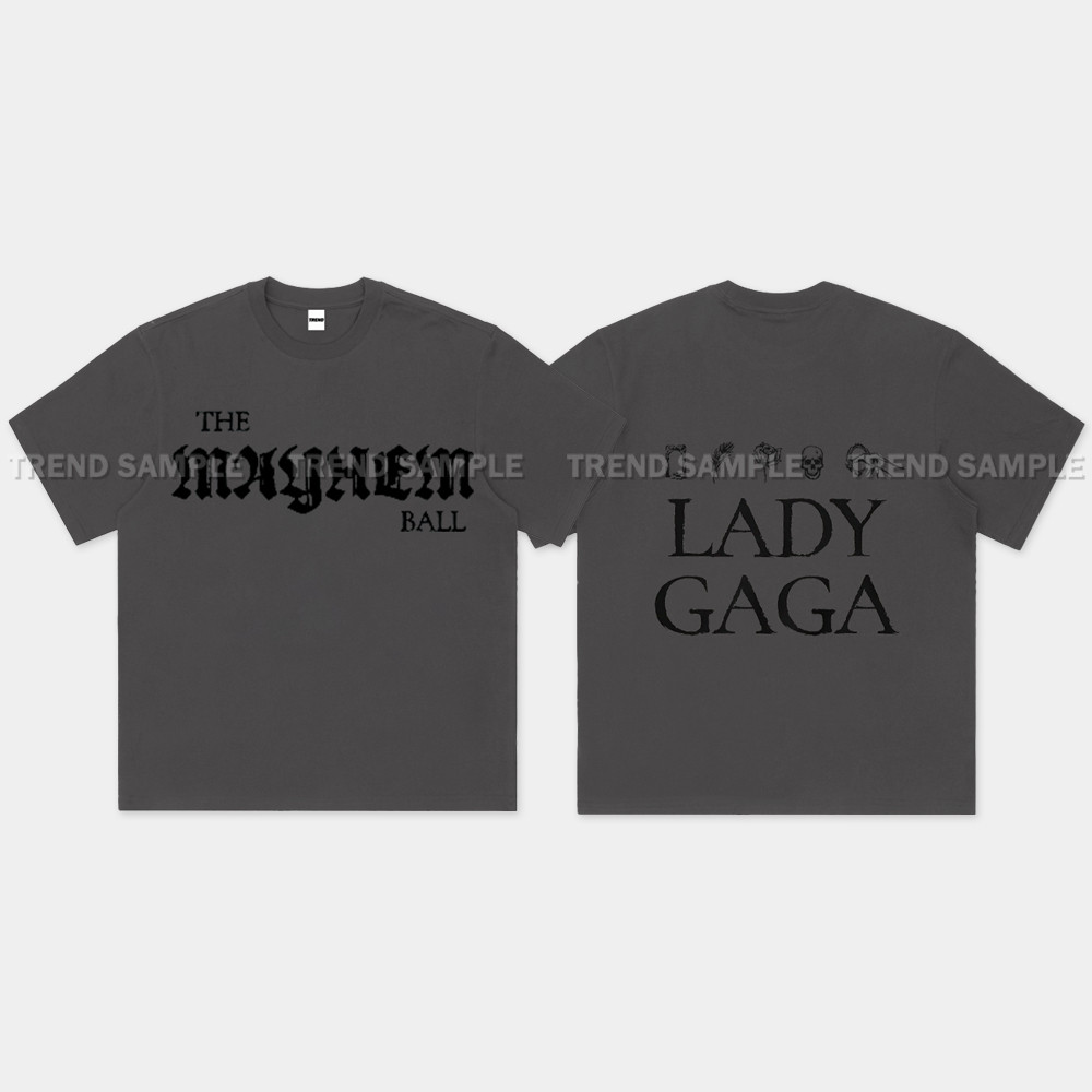Lady Gaga The MAYHEM Ball Tour 2025 Merch Camiseta De Algodão