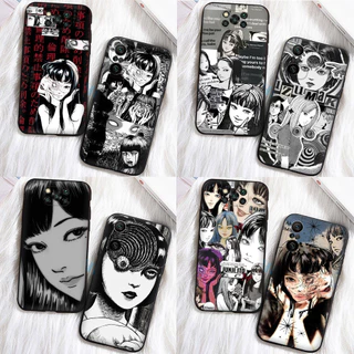 Capa Protetora De Telefone Para Redmi Note 13 4G 7 7Pro 8 8Pro junji ito 44Y2 Soft Invólucro