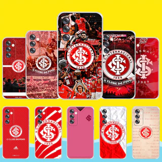 Samsung Galaxy A05 A05S A05S A15 A25 A35 A55 S24 Plus S24 Ultra 58C2 Clube Esportivo Internacional Caixa De Telefone Macia Transparente