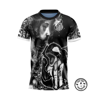 【 Free Nome E Número Personalizados 】CAMISETA QUEBRADA SANTOS