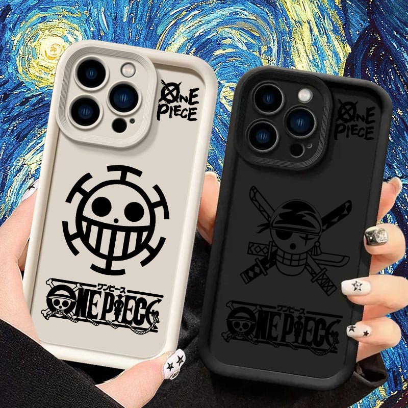 One Pieces Zoro Law Logo Anime Capa De Telefone Para Redmi Note 11