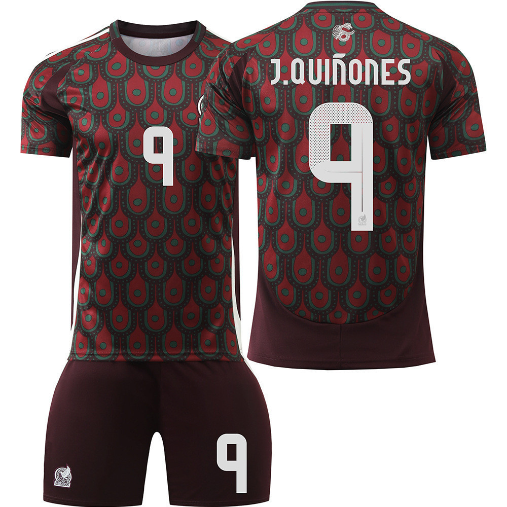 2425 México Home Jersey Número 14 Conjunto De Terno De Futebol