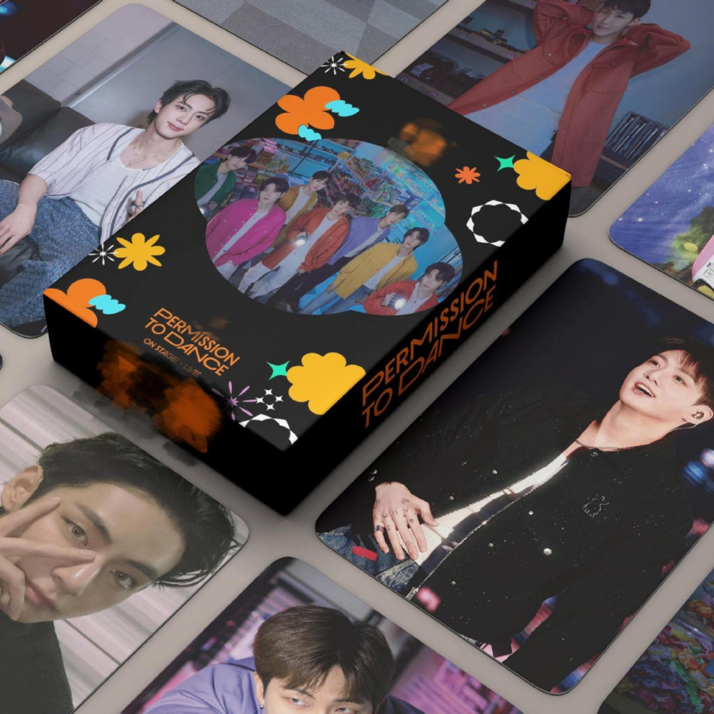 LINXX 55pcs BTS PTD ON STAGE Lomo Cards Set HD Pictures 3 Polegada