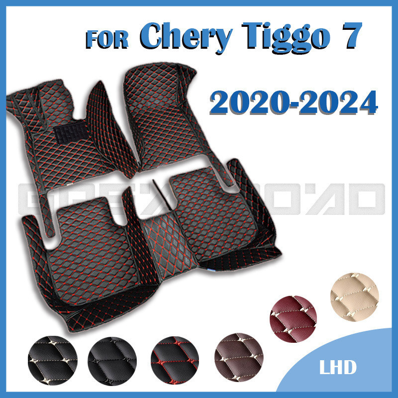 Tapetes Para Carros Chery Tiggo 7 2020-2024 Pés De Automóveis Personalizados Acessórios Interiores