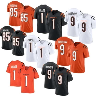 2024 Nova Camisa Bengals Tigers jersey Bordada Rugby Clothing Wholesale Comércio Exterior 1 # CHASE 9 BURROW 85