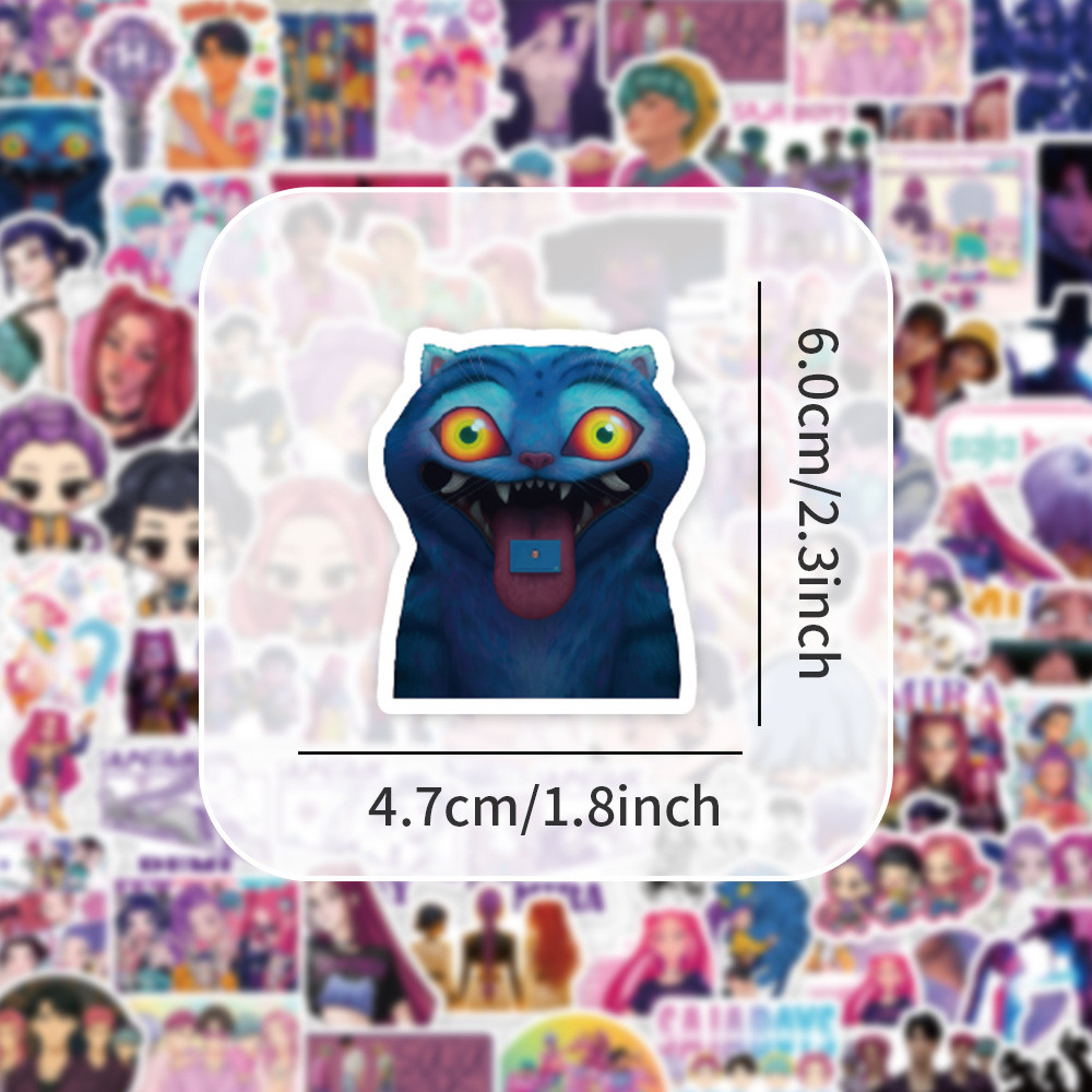 92 Cartes & Autocollants Anime – Collection D-Demon H-Hunters, Photocards Et Stickers Pour Fans Et Décoration