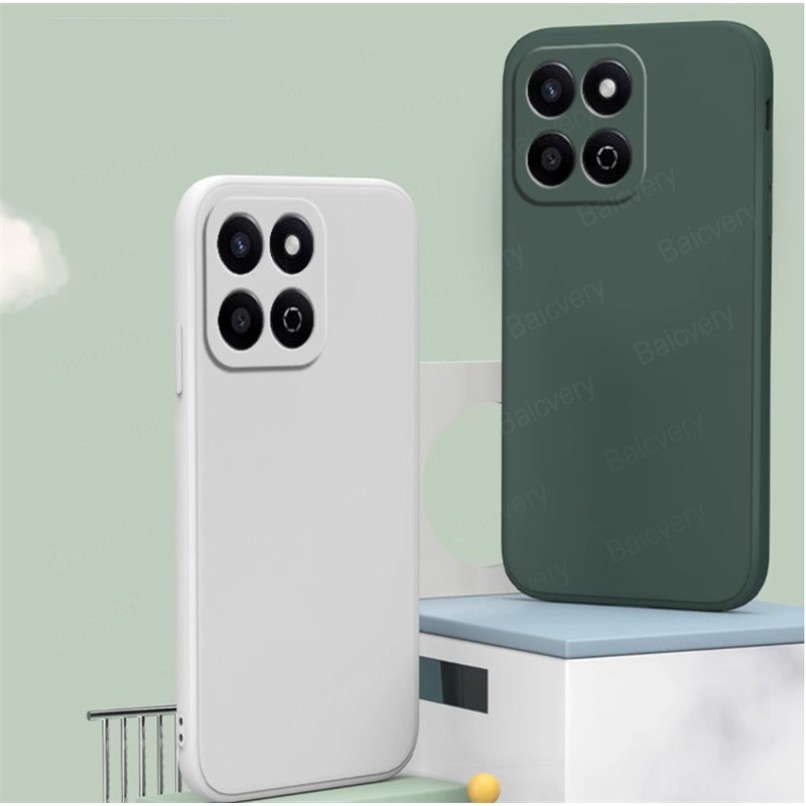 Custodia In Silicone Morbido E Sottile Per Honor X6b (JDY-LX1, JDY-LX2) – Nero Antimacchia E Antiurto