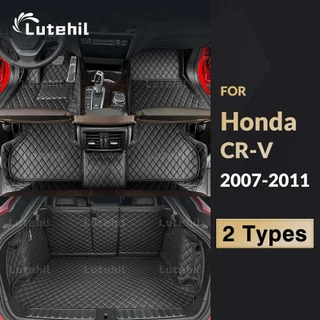 Para Honda CRV 2007 2008 2009 2010 2011 Tapetes Do Carro Tronco Almofadas De Pé Automático Capa Acessórios Interiores