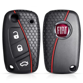 Para Fiat Panda Grande Punto Stilo Street Ka Urban Bravo Dot Ducato Doblo 500 Carro Capa Chave Remota Chaveiro