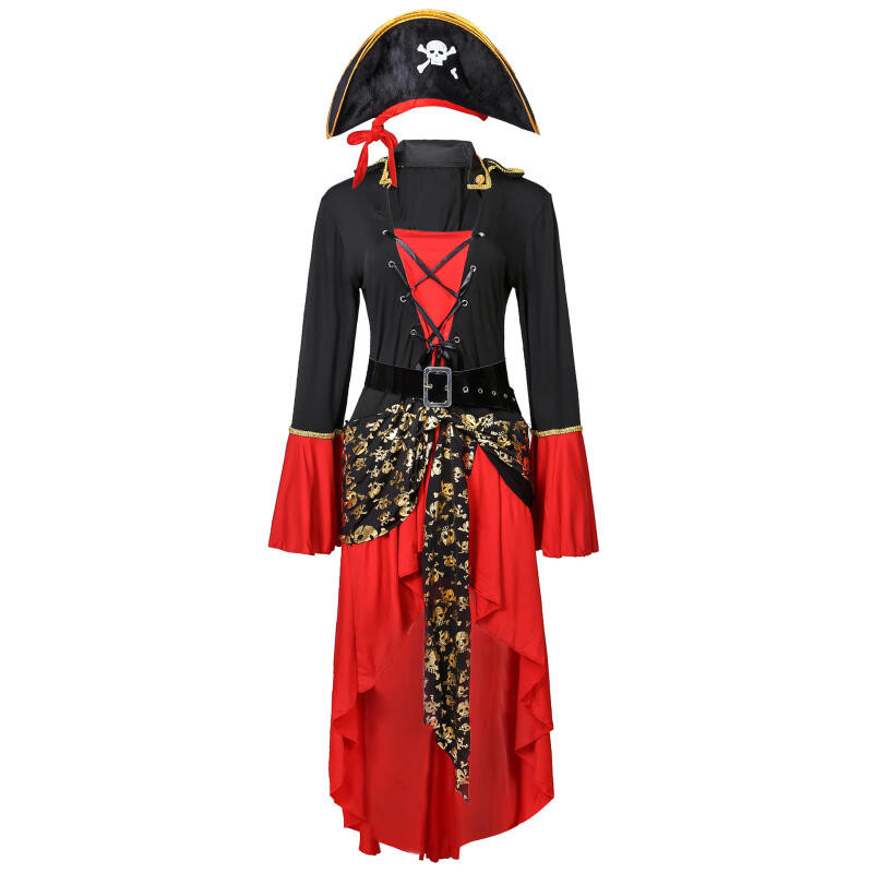 Piratas Do Caribe Jack Sparrow Sexy Priate Cosplay Traje Para Mulher ...