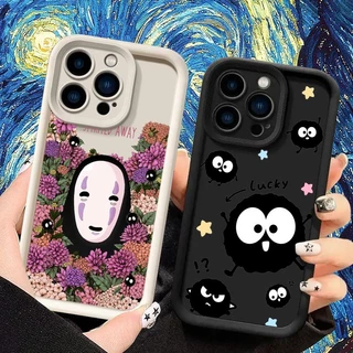 Capa De Telefone Fofa Spirited Away Para Redmi Note 11 12 10 9 8 13 Pro Plus 5G Macia Moderna 14C 13 13C 12C 10C Proteçã