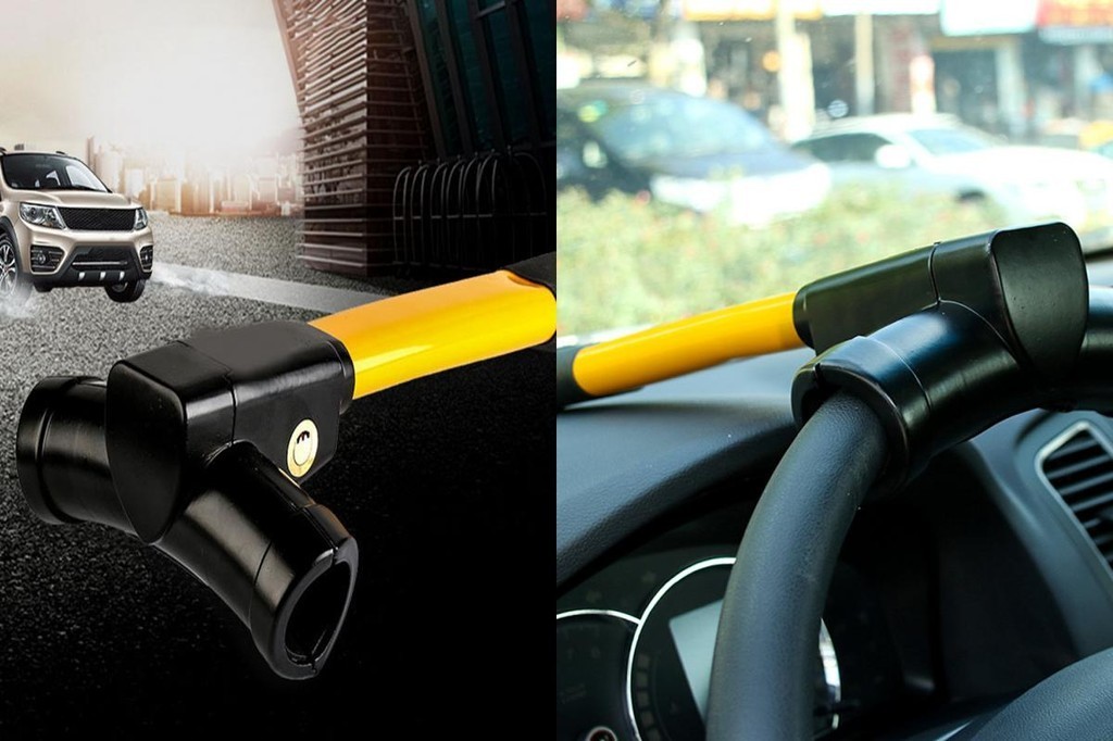Easytouse Steering Wheel Lock Vehicle Security Device Universal Car