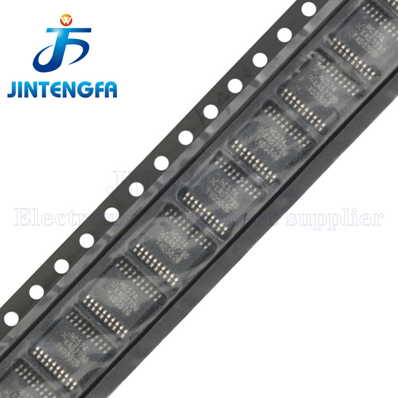 10 Pcs 74HC574PW TSSOP-20 74HC574PW , 118 74HC574 SN74HC574PWR HC574 ...