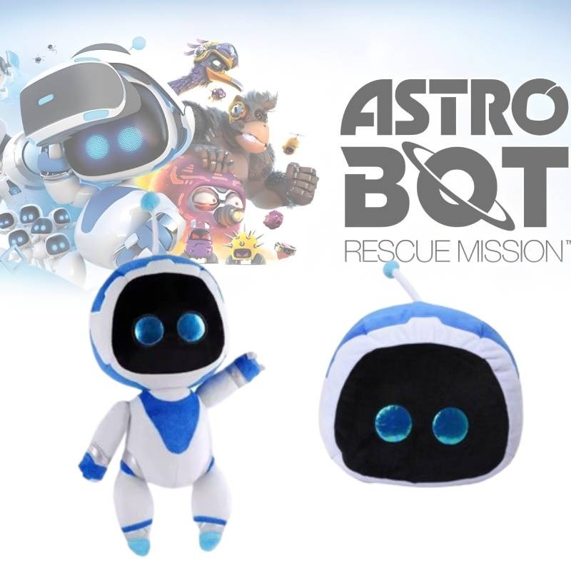 Astro Quality Premium Bot Plush Rescue Plan Game Brinquedo De