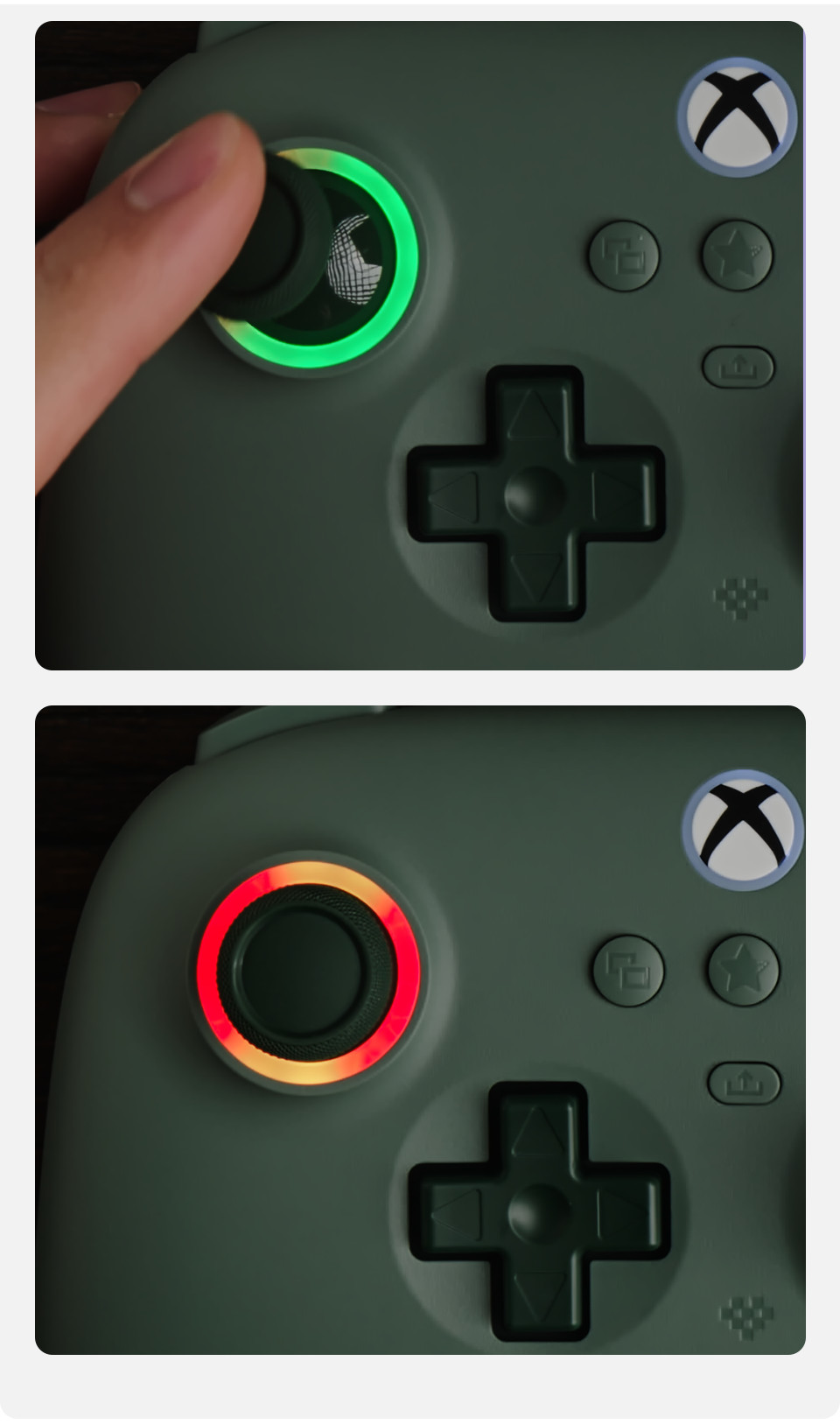 8BitDo Ultimate C Controlador De Jogos Com Fio Para Xbox , RGB Lighting ...